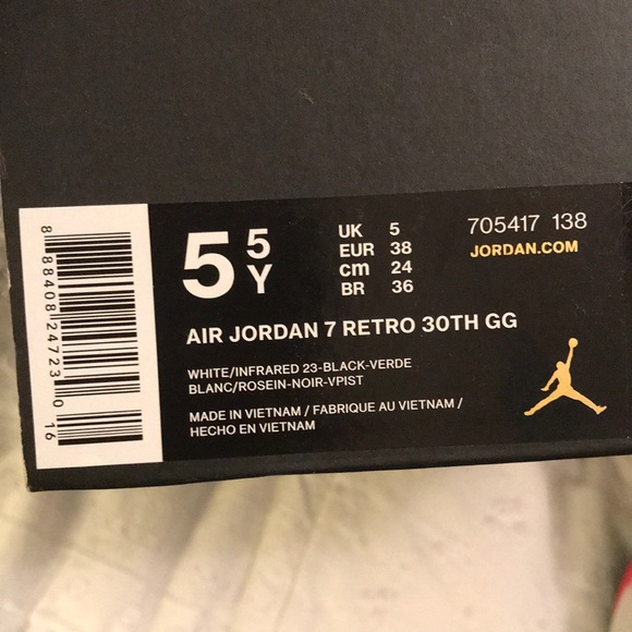 Air Jordan 7 retro 30th GG - Picture 4 of 4